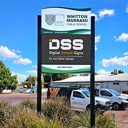 Whitton Murrami Public School Front LED Digital School Signs Social