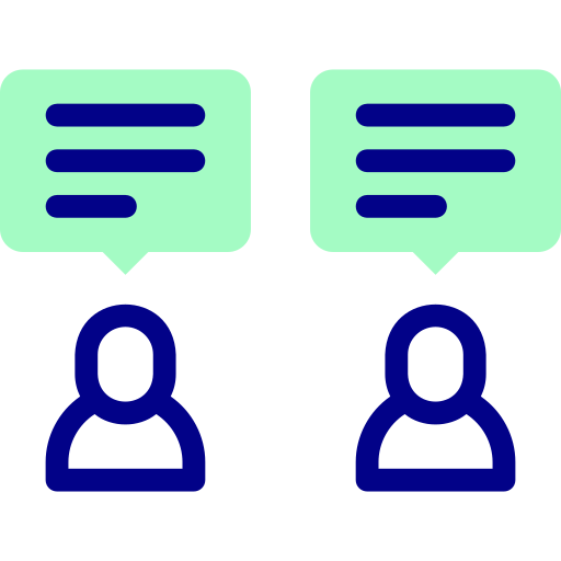 conversation icon vector